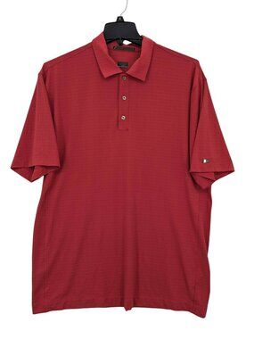 Nike Tiger Woods Performance Golf Polo Shirt Dri Fit Sports Athleisure Large